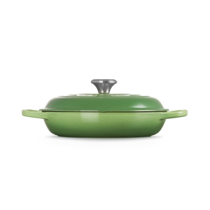 Le Creuset Signature Bamboo Cast Iron Shallow Casserole 26cm